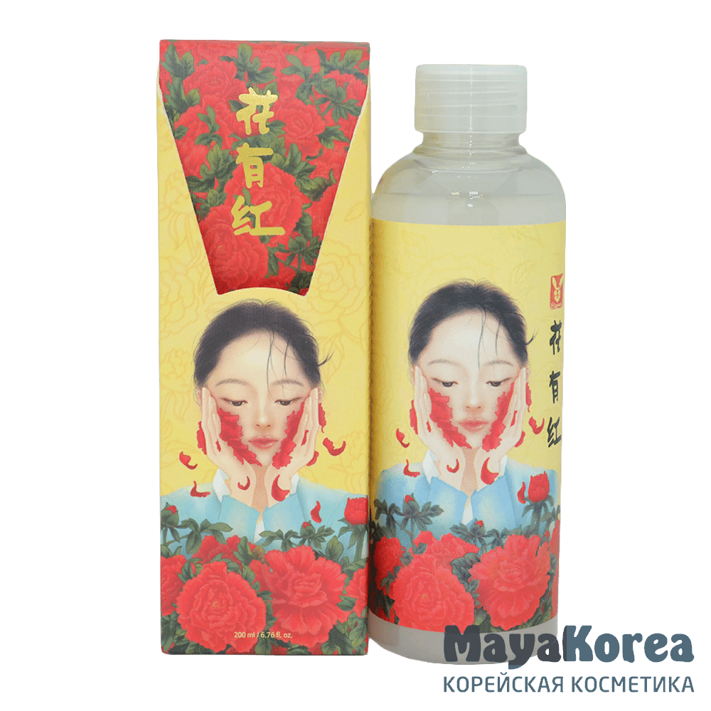 ELIZAVECCA HWA YU HONG 200ml Тонер-Эссенция для лица с экстрактом красного женьшеня 200мл