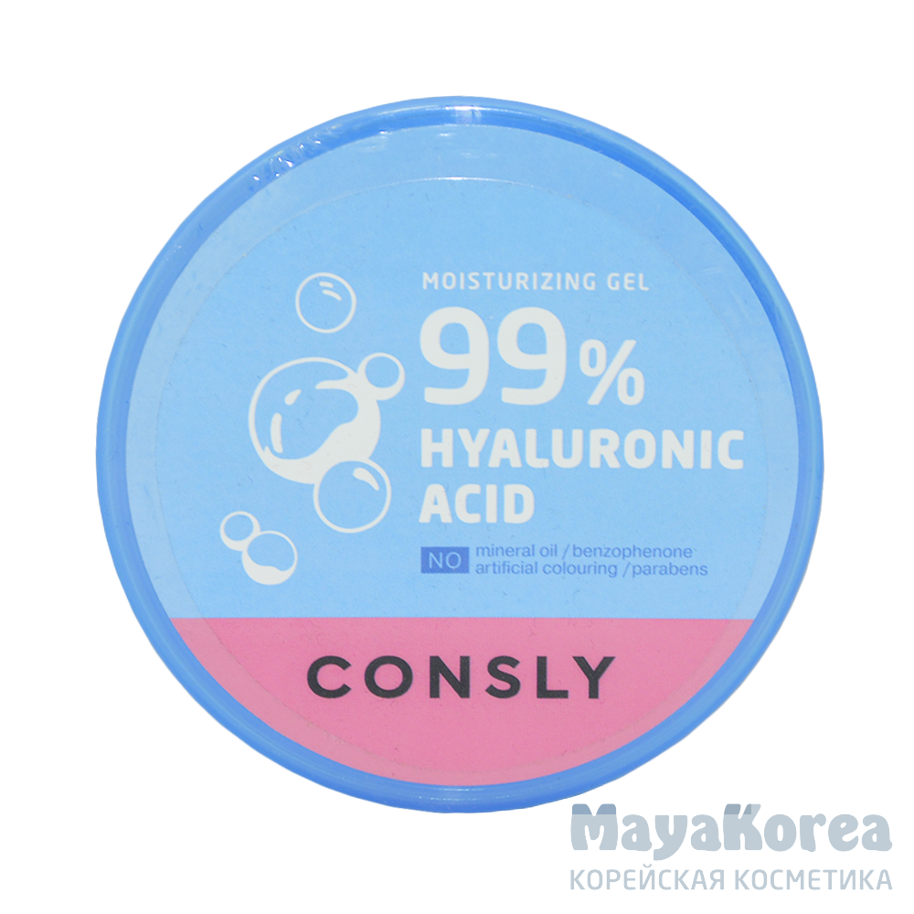 CONSLY Hyaluronic Acid Moisture Gel, 300ml Увлажняющий гель с гиалуроновой кислотой, 300мл, Consly