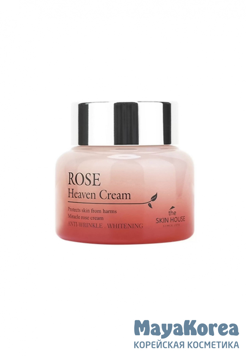 Rose heaven cream anti wrinkle whitening. The Skin House Vital Bright Cream, 50ml. The Skin House Rose Heaven Cream. Антивозрастной крем для лица с экстрактом розы "Rose Heaven", 50мл, the Skin House. Скх Rose крем Rose Heaven Cream 50.