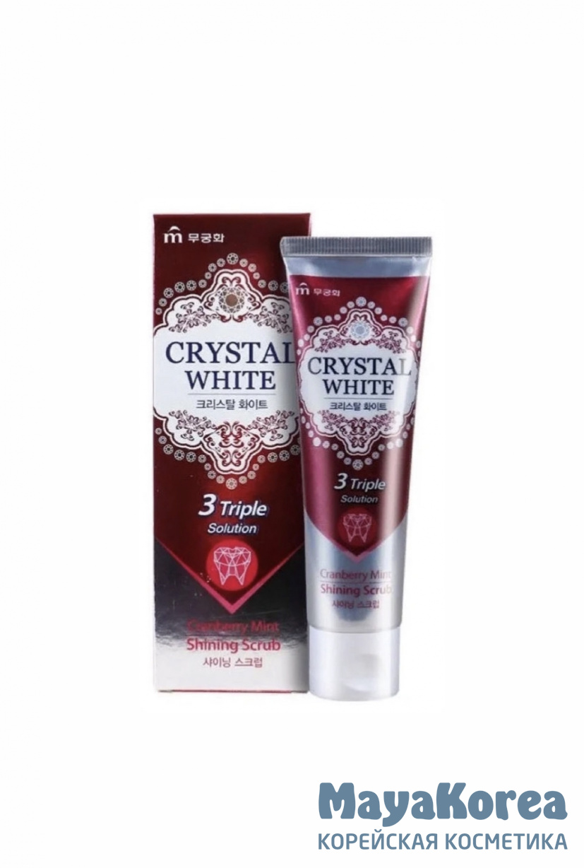 MKH Зубная паста «Mukunghwa» - Отбелив. з/паста с ароматом клюквы и мяты /40