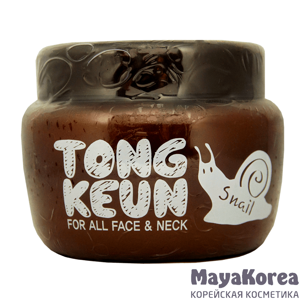 БХ Tongkeun Крем с экстрактом слизи улитки Urban Dollkiss Tongkeun Snail Cream 300мл