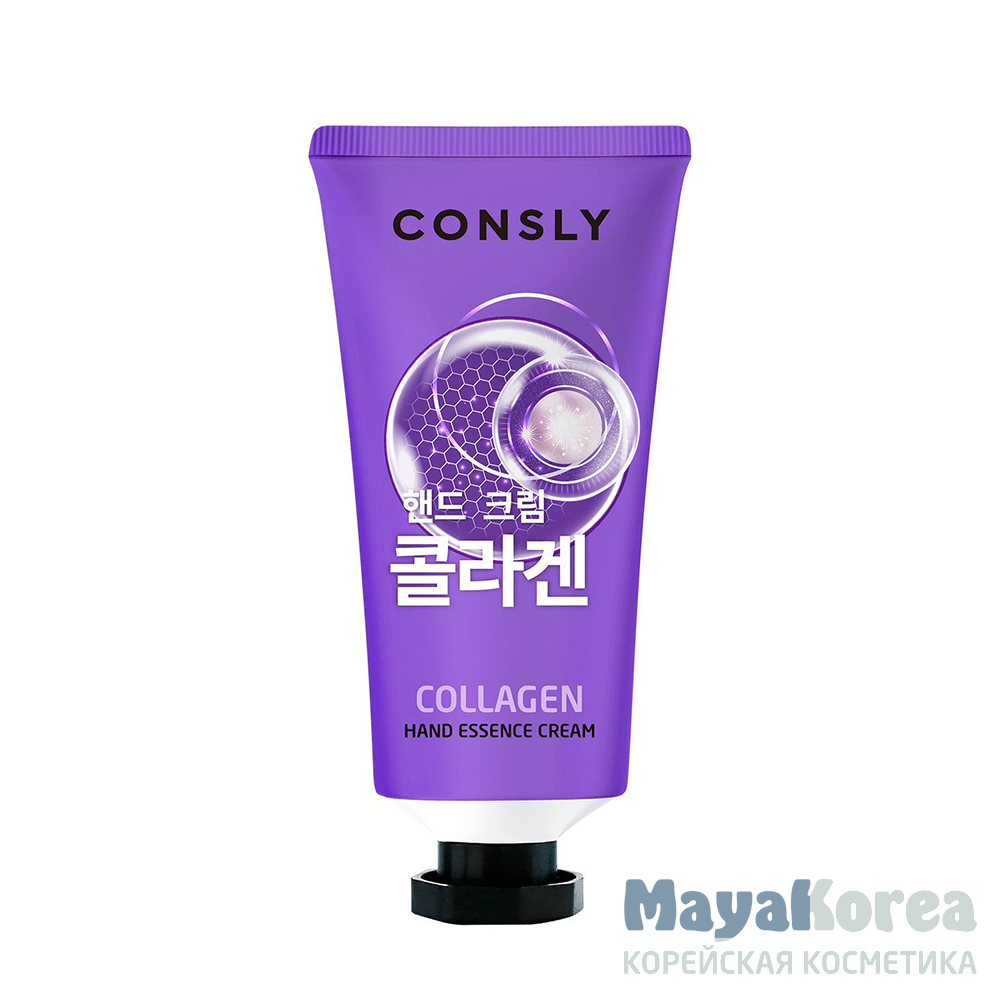 Крем-сыворотка для рук с коллагеном, 100мл, Consly Consly Collagen Hand Essence Cream, 100ml