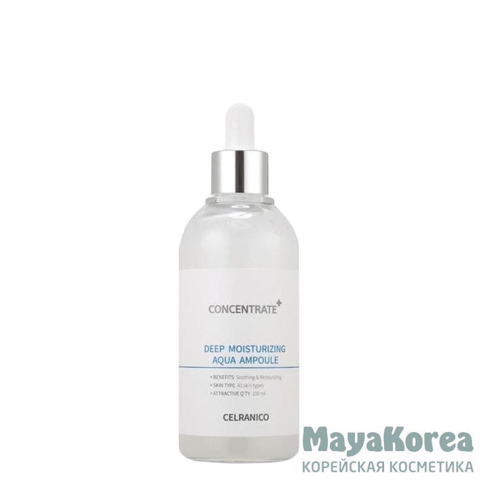 CELRANICO Интенсивно увлажняющая ампульная сыворотка, 100 мл, CELRANICO Deep Moisturizing Aqua Ampoule, 100ml