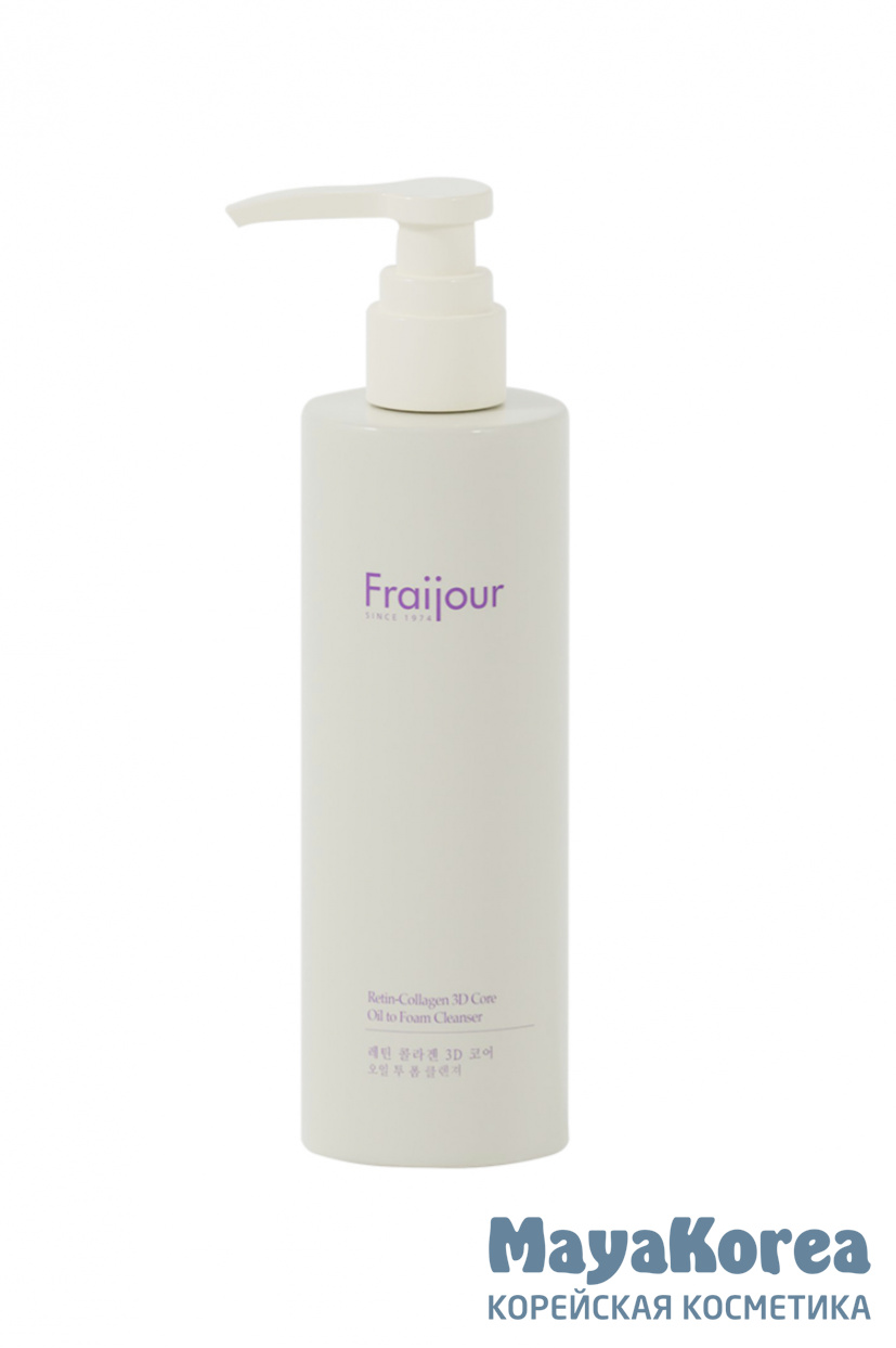 [Fraijour] Гидрофильное масло-пенка для лица КОЛЛАГЕН/РЕТИНОЛ Retin-Collagen 3D Core Oil to Foam Cleanser, 210 мл