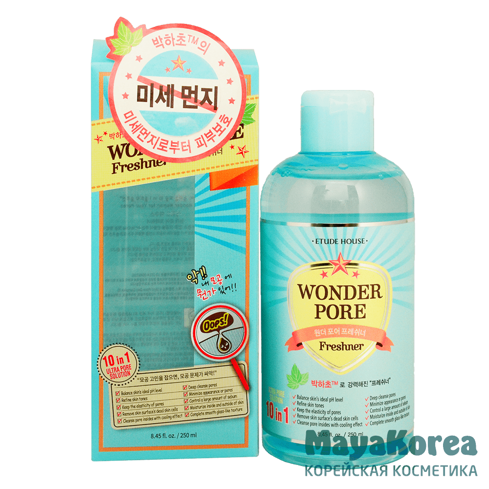 ETUDE HOUSE Тонер для очищения пор Wonder Pore Freshner 10 in 1