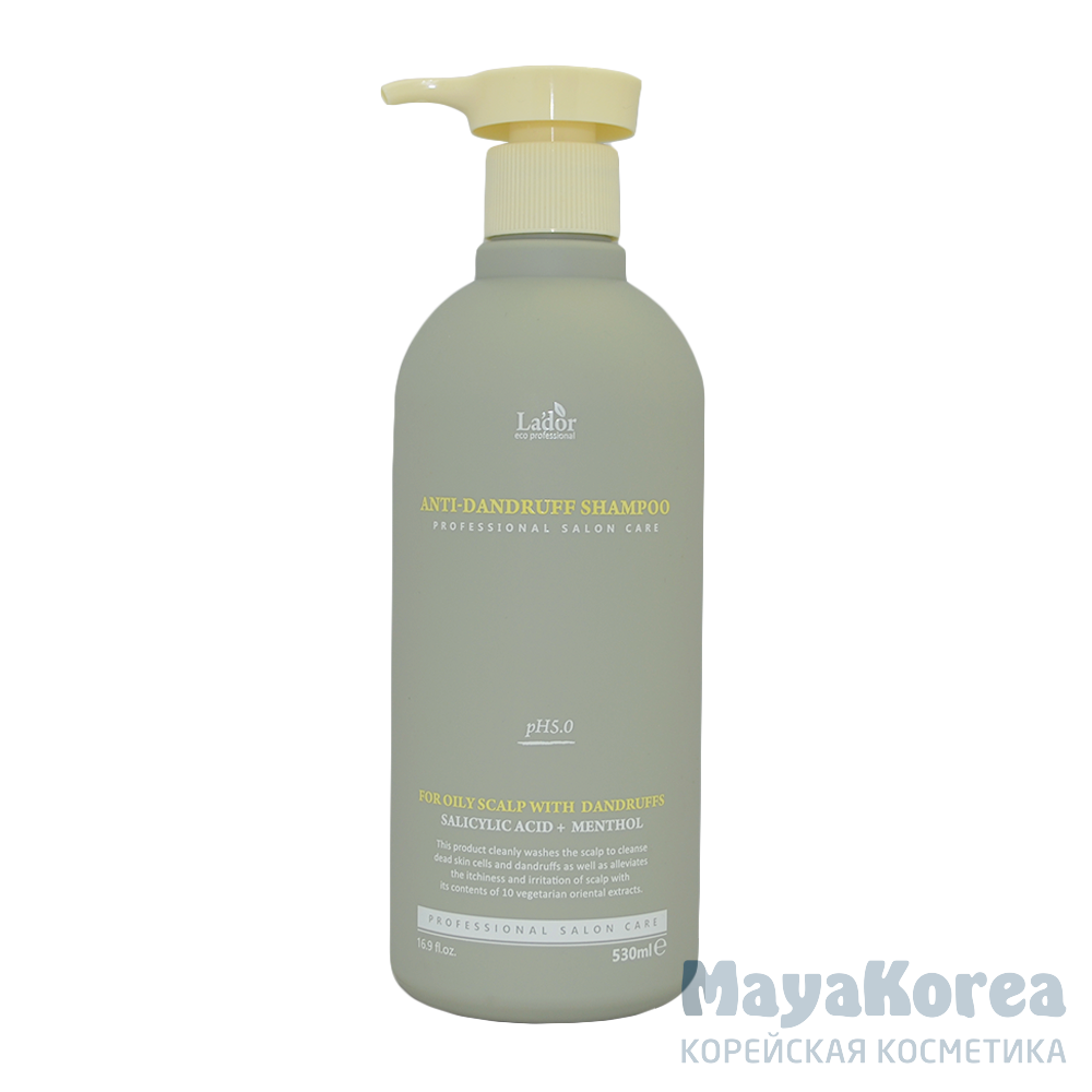 LADOR ANTI DANDRUFF SHAMPOO Шампунь против перхоти 530мл