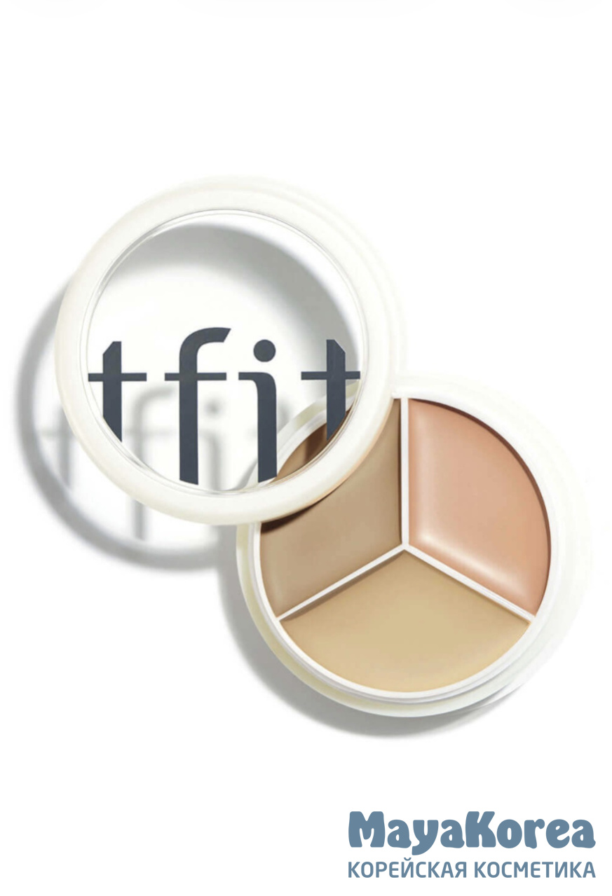 Палетка консилеров TFIT Cover Up Pro Concealer 02 Warm 15г