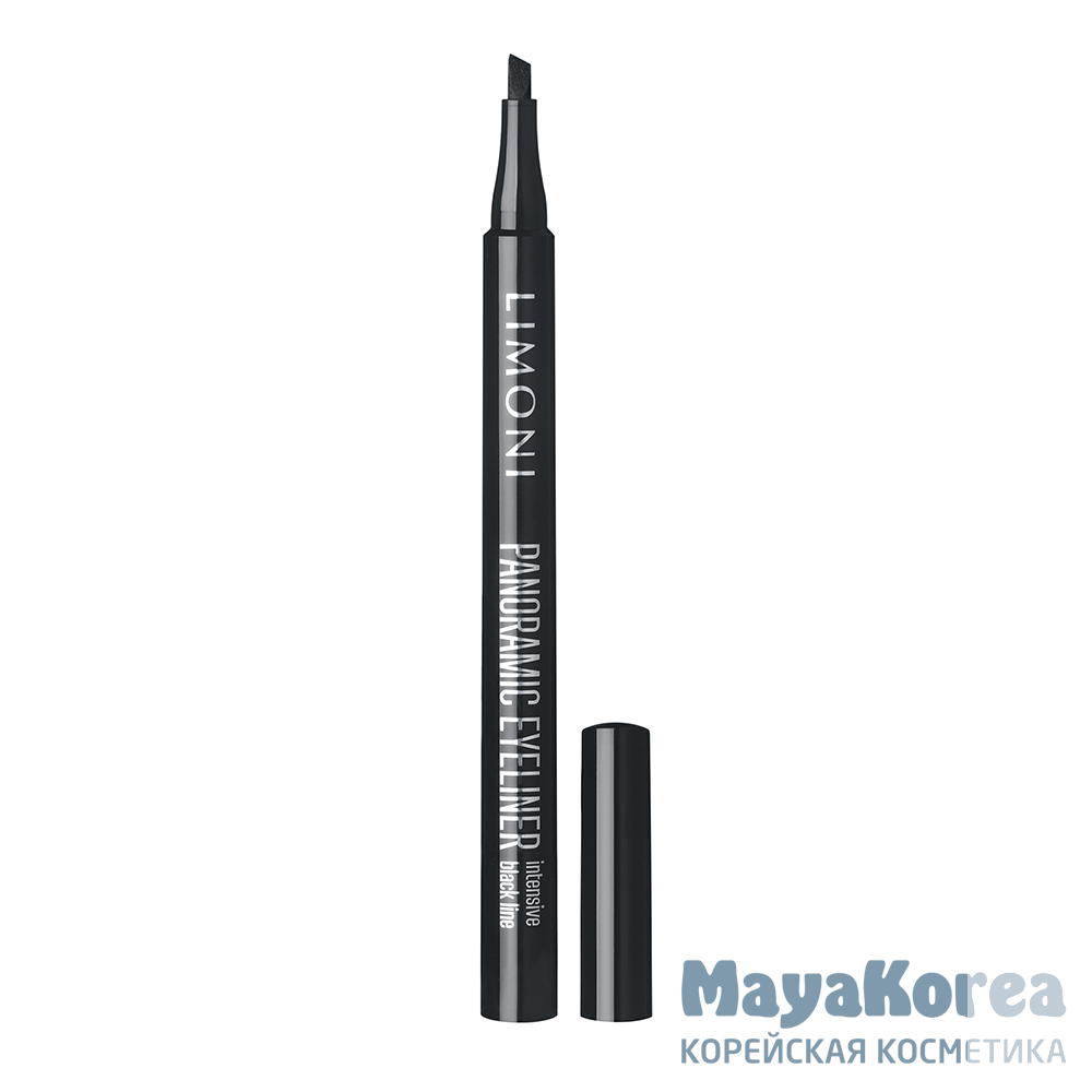 LIMONI Стойкая подводка-фломастер  "Panoramic Eyeliner" 01