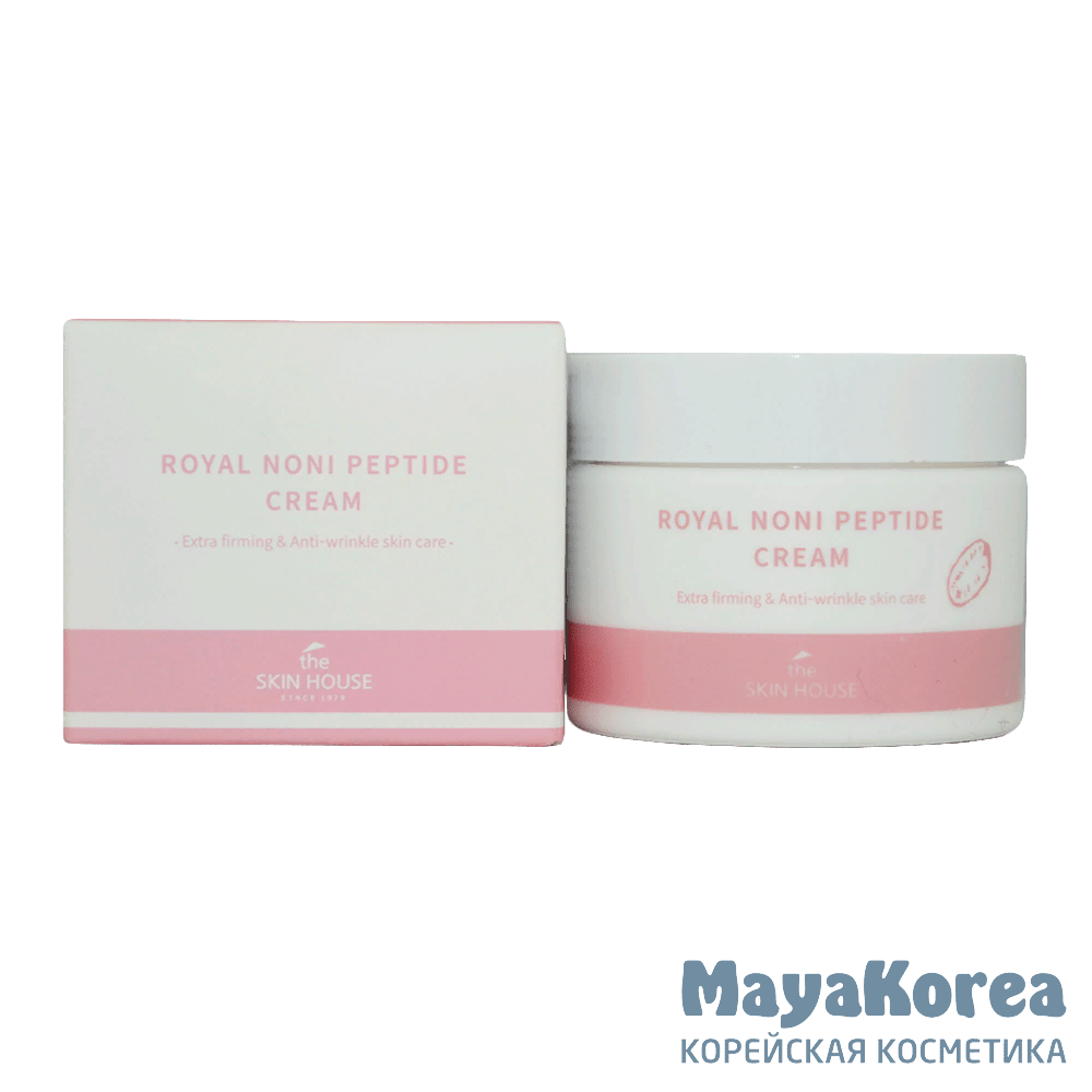 The Skin House Royal Noni Peptide Cream, 50ml Укрепляющий крем с пептидами и экстрактом нони, 50мл, The Skin House