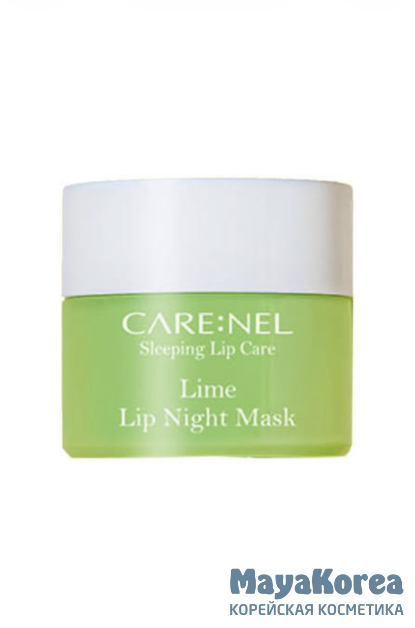 CRN Lip Маска для губ ночная с ароматом лайма CARENEL Lime Lip Night Mask 5g