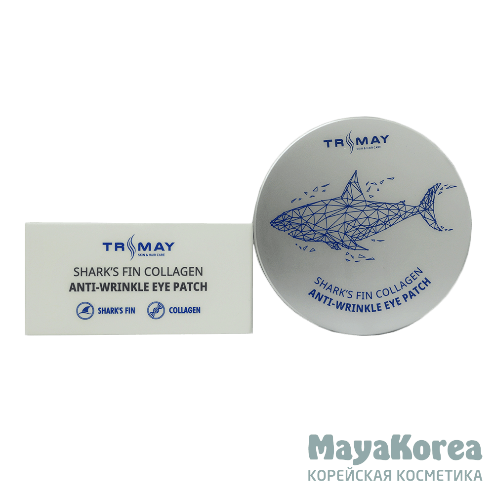 Trimay патчи с акульим. Пачти с акульим плавником trimay Shark’s fin Collagen Anti-Wrinkle Eye Patch (90 шт). Trimay Shark’s fin Collagen Anti-Wrinkle Eye Patch. Trimay Shark's fin Eye.