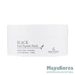 The Skin House Black Pearl Peptide Patch, 60pcs Гидрогелевые патчи с пептидами и экстрактом чёрного жемчуга, 60шт, The Skin House
