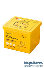 JM SOLUTION EASY CARE RETINOL TONER PADS Очищающие тонер-пэды с ретинолом (Пикачу) 70шт (200мл)