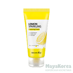 secret Key LEMON SPARKLING Peeling gel Пилинг-гель для лица с экстрактом лимона 120мл