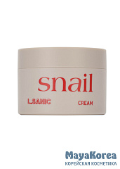 Обновляющий крем для лица с муцином улитки и комплексом керамидов, 50мл, L.Sanic Renewing Snail and Ceramide Complex Cream, 50ml