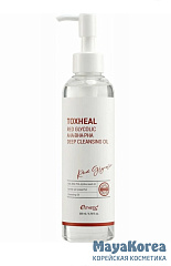 [ESTHETIC HOUSE] Гидрофильное масло для лица TOXHEAL RED GLYCOLIC AHA, BHA, PHA DEEP CLEANSING OIL, 200 мл