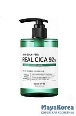 Some By Mi Гель для лица и тела от акне с кислотами и центеллой - Real cica 92% cool calming, 300мл