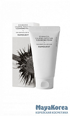 RAWQUEST ECHINACEA CALMING MOISTURE CLEANSING FOAM Увлажняющая пенка для лица с экстрактом эхинацеи 150мл