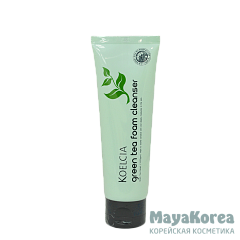 KOELCIA Green Tea Foam Cleanser, 120g Балансирующая очищающая пенка с экстрактом зеленого чая, 120г, KOELCIA