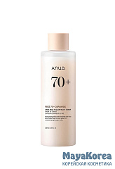 Тонер молочный с рисовым экстрактом и керамидами ANUA Rice 70 Glow Milky Toner