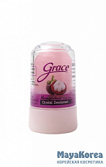[GRACE] Дезодорант кристаллический МАНГОСТИН натуральный, 50 гр