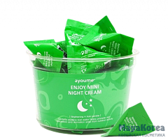 АЮМ MINI Крем для лица ночной Ayoume Enjoy Mini Night Cream НАБОР  (set 30шт*3гр)