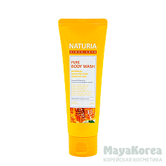 [NATURIA] Гель для душа МЕД/ЛИЛИЯ Pure Body Wash (Honey & White Lily), 100 мл