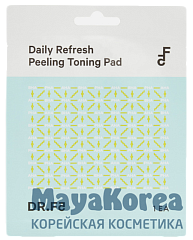 DR.F5 Тонизирующие пэды для глубокого очищения (3г) / Dr.F5 Daily Refresh Peeling Toning Pad 1pc