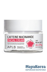 APLB Крем с кофеином и ниацинамидом от отёков и усталости Caffeine Niacinamide Facial Cream (55 мл)