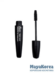 Ekel Тушь для подкручивания ресниц и объема водостойкая - Volume up mascara black waterproof, 1шт