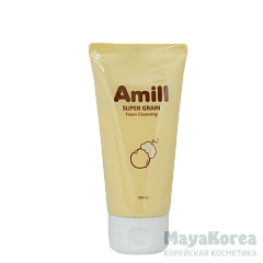 AML Пенка очищающая с зерновыми экстрактами AMILL SUPER GRAIN FOAM CLEANSING 100мл