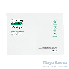 B-LAB EVERYDAY CALMING MASK PACK Успокаивающая маска для лица с экстрактом полыни 20мл