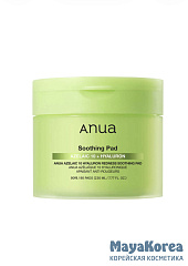 ANUA Azelaic Acid 10 Hyaluron Rednes Soothing Pad  Тонер-пэды успокаивающие для лица