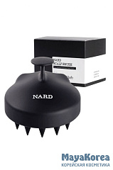 BOUQUET GARNI NARD - ЩЕТКА ДЛЯ МЫТЬЯ ВОЛОС МАССАЖНАЯ SCALP BRUSH, 1 ШТ