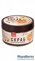 [BRADEX] Скраб для тела АНТИЦЕЛЛЮЛИТНЫЙ выравнивающий рельеф, 250 г