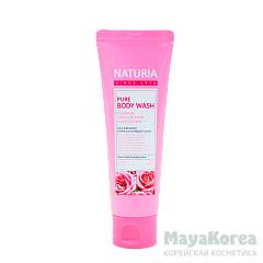 [NATURIA] Гель для душа РОЗА/РОЗМАРИН Pure Body Wash (Rose & Rosemary), 100 мл