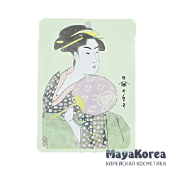 Mitomo Маска для лица  "Маточное молочко+Экстракт Цветков Сакуры", 25 гр