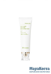 JM SOLUTION CICA MADE CALMING CLEANSING FOAM Пенка для умывания с центеллой и мадекассосидом120мл