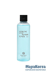 Тонер успокаивающий с азуленом и пептидами RODAROJI  Azulene Soothing Peptide Toner (200 мл)