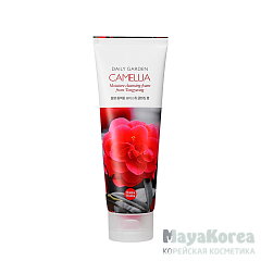 Holika Holika Daily Garden Camelia Moisture Cleansing Foam from Tongyeong Очищающая пенка с камелией Daily Garden Camelia Moisture Cleansing Foam from Tongyeong
