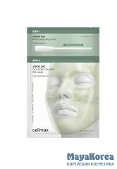 Celimax Двухступенчатая гелева маска с центеллой Ji Woo Gae Cica PHA Peel 2-Step Gel Mask 30+4г