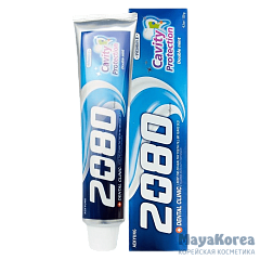 KeraSys Паста зубная «натуральная мята» - Dental clinic 2080 double mint, 120г