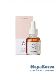 Сыворотка ​восстанавливающая Beauty of Joseon Revive Serum: Ginseng+Snail Mucin 30ml