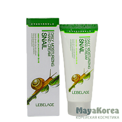 LEBELAGE Daily Moisturizing Snail Hand Cream, 100ml Крем для рук увлажняющий с муцином улитки, 100мл, LEBELAGE