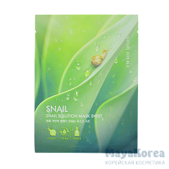 НР SNAIL Маска для лица тканевая Nature Republic [Promo] Snail Solution Mask Sheet (SNAIL) 20гр