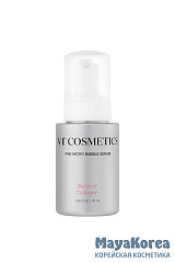 VT COSMETICS Пузырьковая сыворотка с ретинолом Retinol Collagen Pink Micro Bubble Serum (70 мл)
