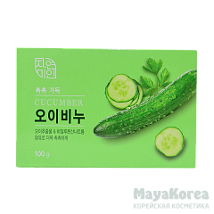МКН Soap Мыло огуречное, 100 гр Moisture Cucumber Soap 100g 100гр