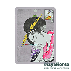 Mitomo Маска для лица  "Арбутин + Экстракт воробейника", 25 гр