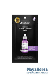 JM SOLUTION THE EFFECT RETINOL & FIRMING MASK Тканевая маска с ретинолом 24мл