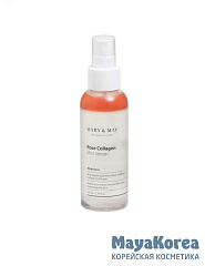 Мист-сыворотка для лица, Mary&May Rose Collagen Mist Serum 100ml